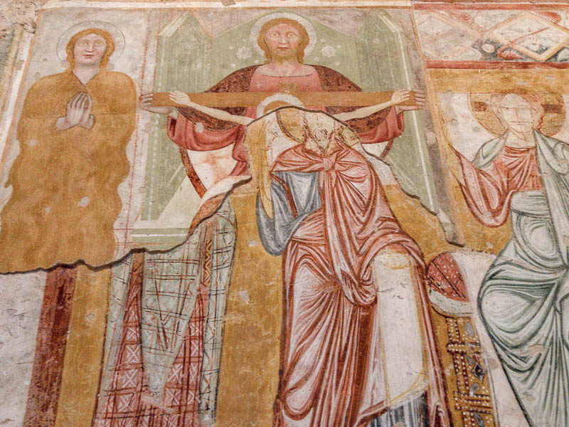 Frescoes of the Life of Christ in Verona, Italy